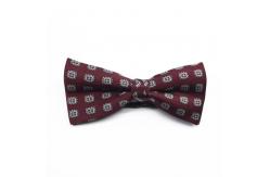 China Adjustable Knotted Bow Tie Hand Made Custom Silk Bow Ties supplier