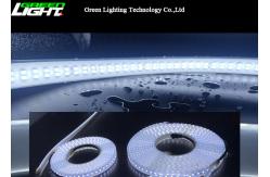 China Dual Row 6500k SMD5050 LED Silicone Strip Light 12W/M supplier