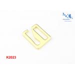 Custom Logo Handbag Strap Buckles , Pattern Design Metal Hardware For Bags