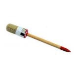 Round Chalk Paint Brushes White Bristle 20mm for sale