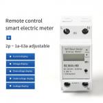 Glomarket Wifi Tuya/Smart Life App Remote Control Smart Circuit Protector Relay Device Switch Breaker Energy Meter for sale