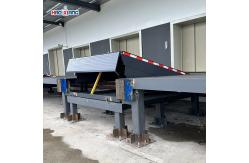 China 10000kg Forklift Yard Ramp Steel Hyd Ramp For Container Loading supplier