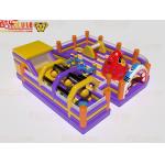 Angry Birds Inflatable Bouncy Jumping Park With Obstacles For Childrens for sale