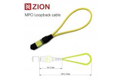 China 12 Fibers MPO Singlemode Fiber Optic Loopback Module /Cable supplier