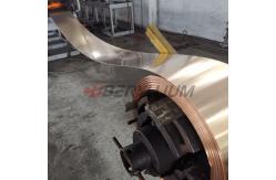 China Becu Uns C17200 Beryllium Copper Plate Becu C17200 Hardened 0.25mmx26mm supplier