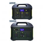 Practical Portable Power Station Battery 1000W 600W For Travel Emergency for sale