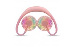 China Folding 3 Speed 2000mAh 5hrs Portable Hanging Neck Fan supplier