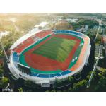 Recyclable Permeable Synthetic Rubber Running Track  Durable 13MM for sale