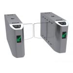 Fingerprint SS Access Control Turnstiles , Mechanical Anti Pinch Automatic Turnstile Gate for sale