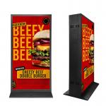 Outdoor Led Video Display Movable P2.5 Led Display Screen Kiosk Customized Size Indoor Led Poster Advertising Digital for sale