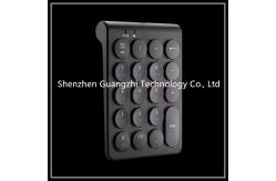 China Black Wireless Industrial Numeric Keypad 15 Key Bluetooth Desktop Plastic Material supplier