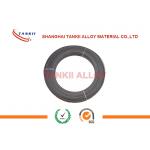 SGS Nicr Alloy chromel alumel Thermocouple flat ribbon wire 0.08mm thick for sale