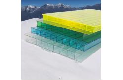 China Customizable  Polycarbonate Sheet 1.22m*2.44 With Excellent Transparency And UV Resistance supplier