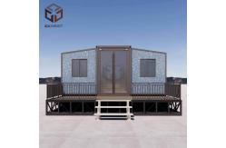China Customizable Prefabricated Houses with Balcony and Stairs supplier