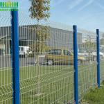 3d Curvy Pvc Coated Airport Welded Wire Mesh Fencing for sale