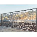 Stainless Steel 304 / 316 Balustrade Mesh , Baby Proof Stair Railing Safety Mesh