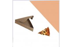 China Eco Friendly Paperboard Food Folders Triangle Pizza Box CMYK/Pantone Printed Box supplier