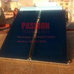 300L Blue Coating Flat Plate Solar Water Heater Black Flim Flat Panel Solar Collector for sale