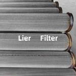 High Temp Resistance Stainless Steel Pleated Filter Element Abrasion Proof for sale