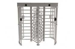 China Pedestrian Bidirectional Full Height Turnstile Gate RFID Card / Fingerprint Access Control supplier