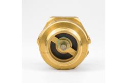 China Copper Spring Vertical Front  Check Valve For Water Meter supplier