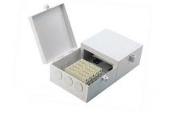China Fire Resistant Weatherproof DB Box , Back Mount  100 Pair ABS Distribution Box supplier