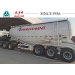 40CBM 3 Axle Dry Cement Trailer With 12R22.5 Tire for sale