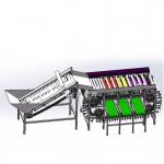 Stainless Steel Fruit Processing Equipment Industrial Fruit Sorter Machine 380V for sale