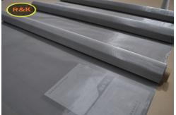 China High Tension Stainless Steel Wire Mesh 304 / 316L Material Screen Printing Mesh Silver supplier