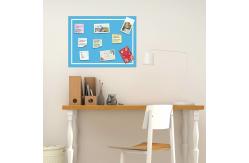 China Double Sides Sticky Reusable Magnetic Memo Strip Notice Board For Fridge supplier
