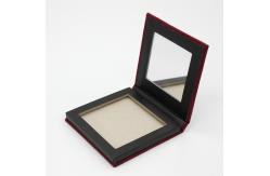 China Pink Printing Empty Blush Palette Square Customized Single Blush Pans supplier