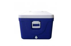 China Environmental PE Material Insulated Foam Cooler Box With Handle And Belt supplier