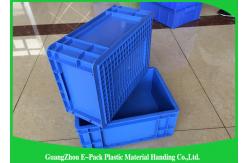 China Customized Large Plastic Storage Containers , Warehouse Stackable Plastic Boxes supplier