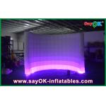 Portable Photo Booth Beautiful 3m Inflatable Photo Booth Bule Oxford Cloth Air Wall for sale