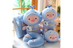 China Kawaii Cartoon Pig Plush Toys With PP Cotton Filling supplier