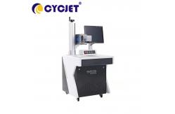 China Desktop LC30 C02 Laser Marking Machine For Wooden Case Marking supplier