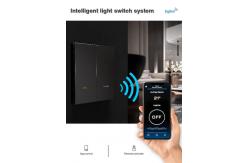 China Tuya App Control Zigbee Smart Switch Metal Panel For Smart Home supplier