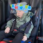 Fixing Band Baby Head Support Holder Sleeping Belt Baby Safety Car Seat Sleep Head Travel Stroller Soft Pillow for sale