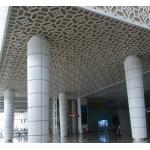 Semicircle Column Exterior Cladding Panels Aluminum Perforation