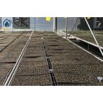 Agriculture Metal Mesh Nursery Rolling Benches Movable Greenhouse Cultivation Bench