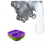 2.5% Food Grade Liquild Silicone Rubber Feeding Suction Bowl With Spoon for sale