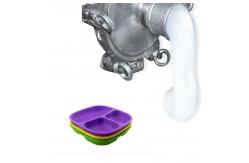 China Fast Curing Food Grade Liquid Silicone Rubber Kids Soft Cup Bowl With Handle supplier
