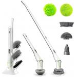 Electric Spin Scrubber, 360° Floor Scrubber Power Brush , 2 Speed HD LED Display, with 6 Replaceable Brush for sale