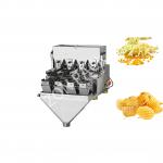 Automaic 4 Head Linear Weigher 500g 1000g Popcorn Snack Weighing for sale