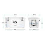 65L Ice Cooler Box Solid Billet Aluminum Rotomoulding Rotational Mold for sale