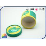 Customized 157gsm Coated Paper Cardboard Roll Tube With Logo
