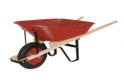 China CE Certification Garden Machine Tools 0.6mm 5 Cuft Steel Wheel Barrow supplier