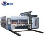 50mm Wallboard Carton Box Flexo Printing Machine With Slotter Die Cutter for sale