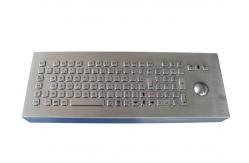China Desktop Metal Ruggedized Keyboard Waterproof Industrial Kiosk With Trackball supplier