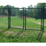 Pricewith Good Quality 9, Gauge Used Metal Galvanized Chain Link Fences Panels For Sale Pvc Coated Chain Link Fences for sale